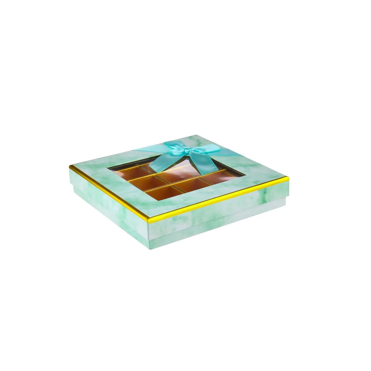 Chocolate Gift Box Square Shape 16 Division - 1 Piece - Image 19