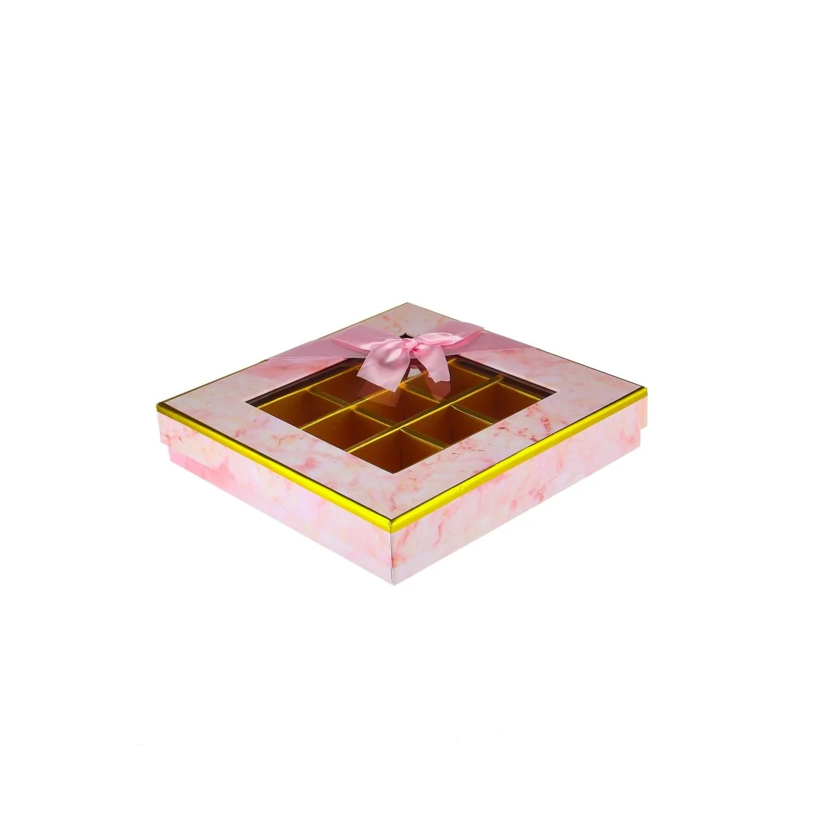 Chocolate Gift Box Square Shape 16 Division - 1 Piece - Image 23