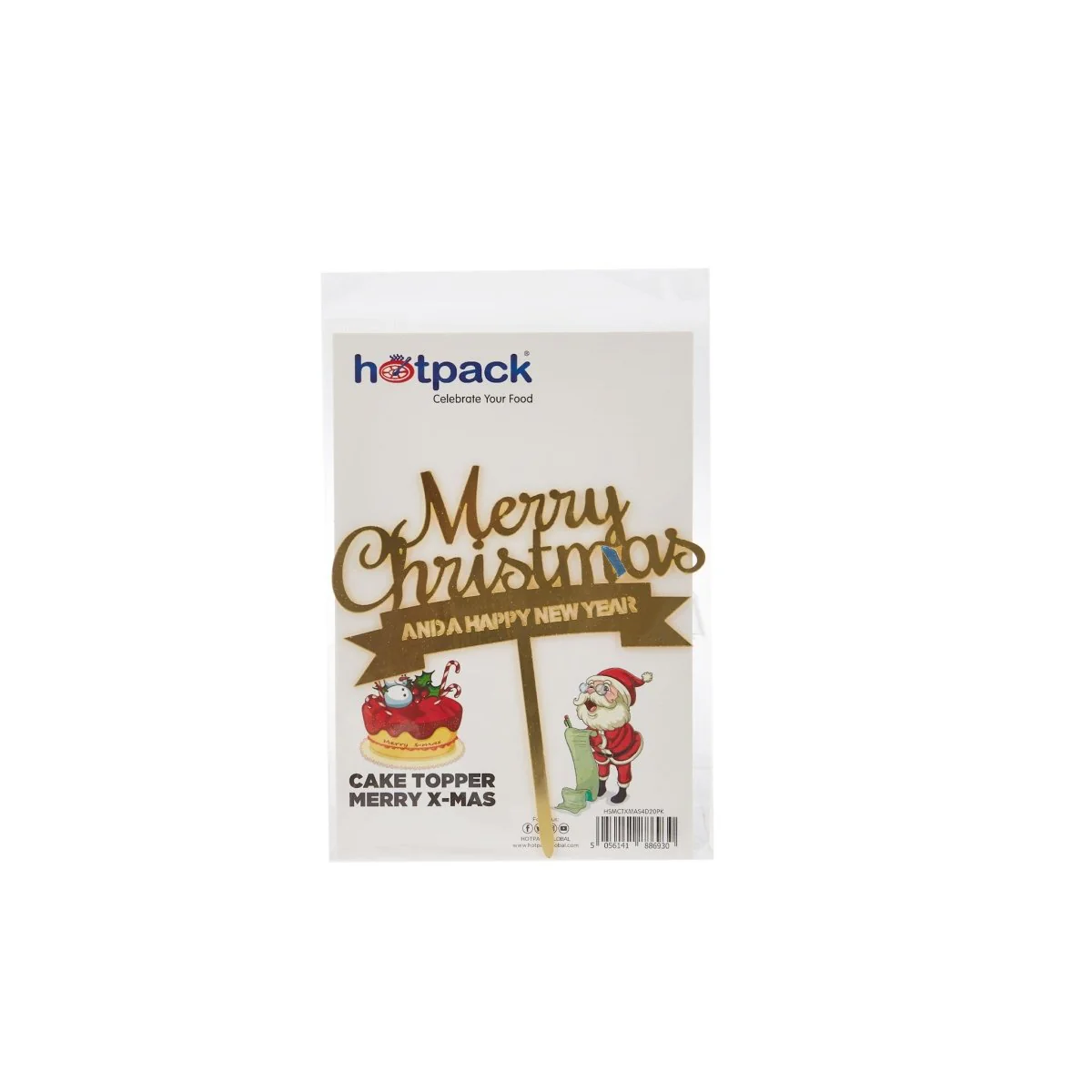 Christmas Cake Topper 1 Piece - Image 7