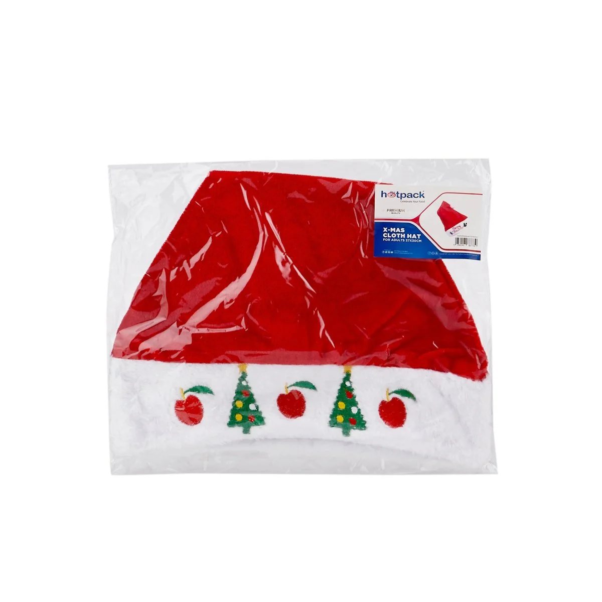 Christmas Santa Hat for Adults 37 x 30 cm 1 Piece - Image 6