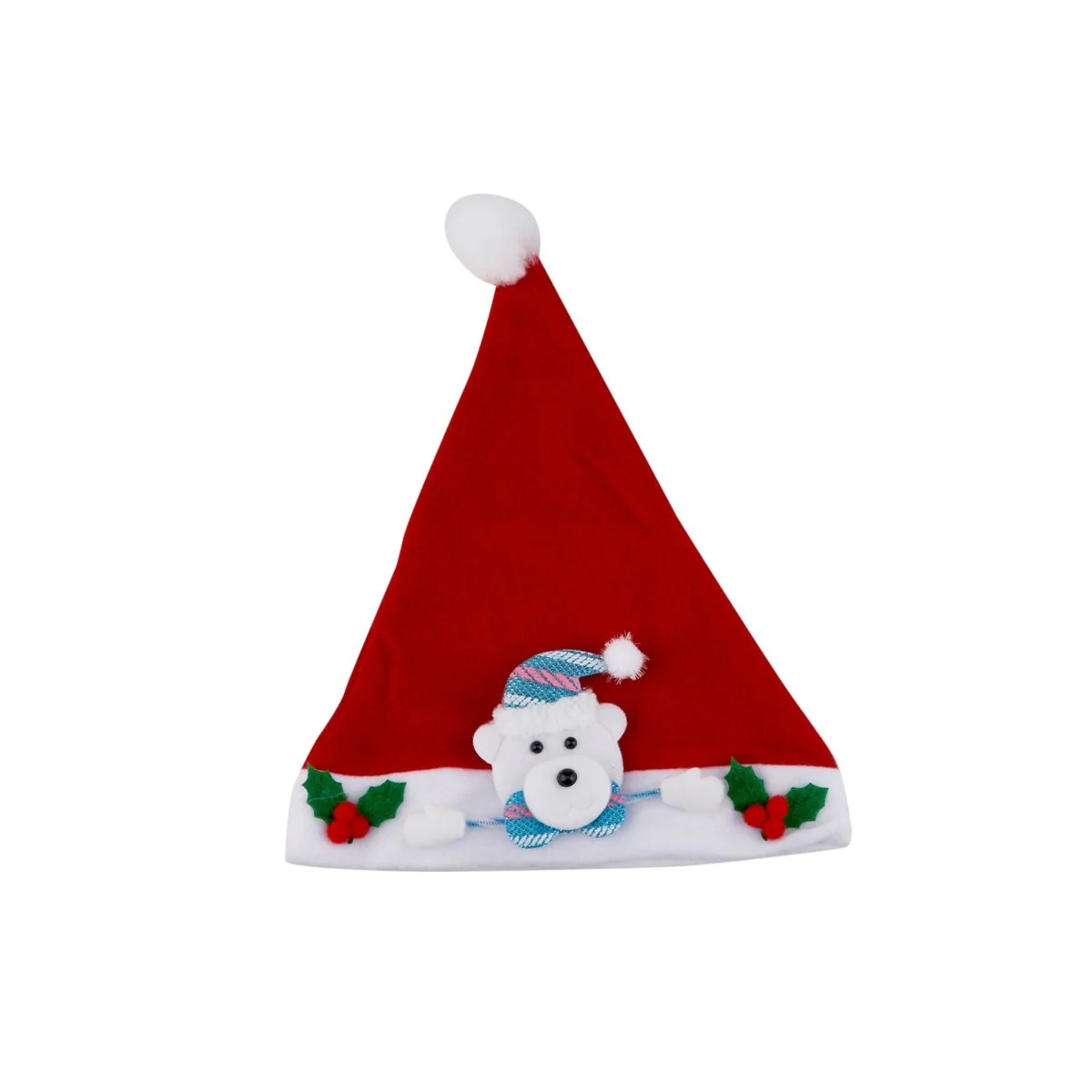 Christmas Santa Hat For Kids 32 x 25 cm 1 Piece