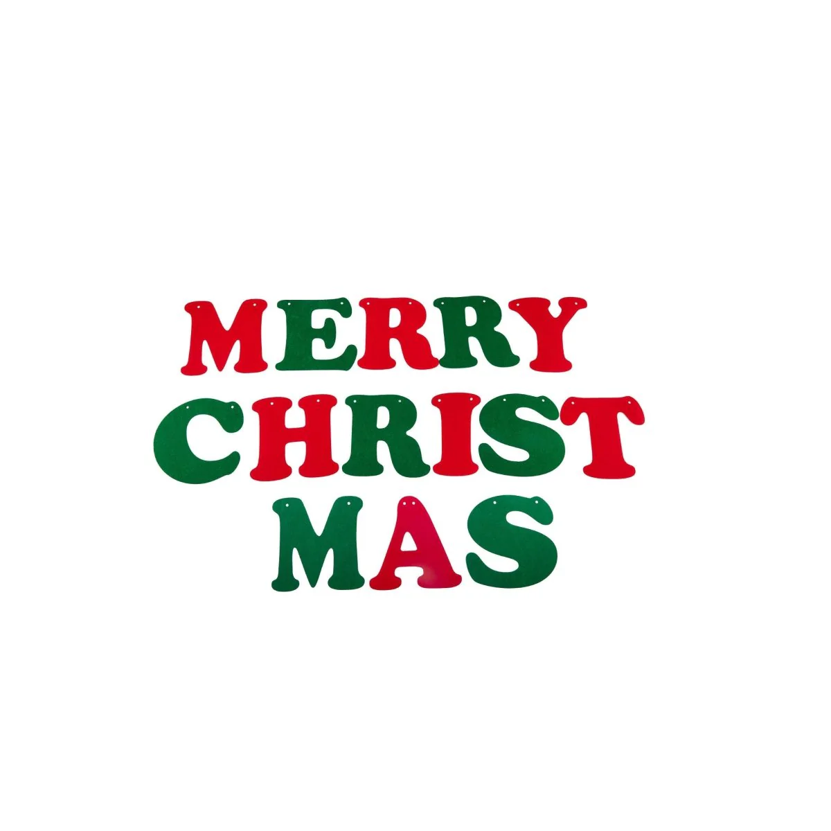 Christmas Theme Banner 15 x 15cm