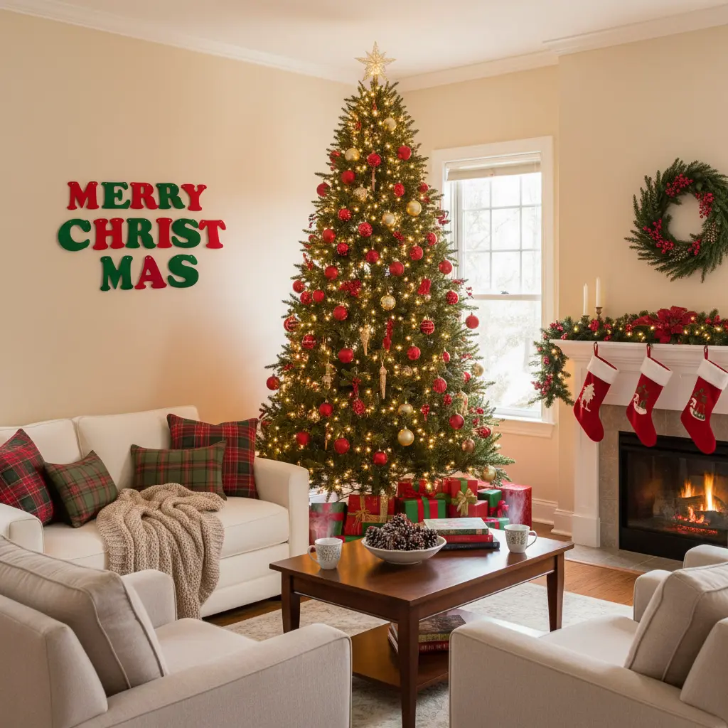 Christmas Theme Banner 15 x 15cm - Image 2