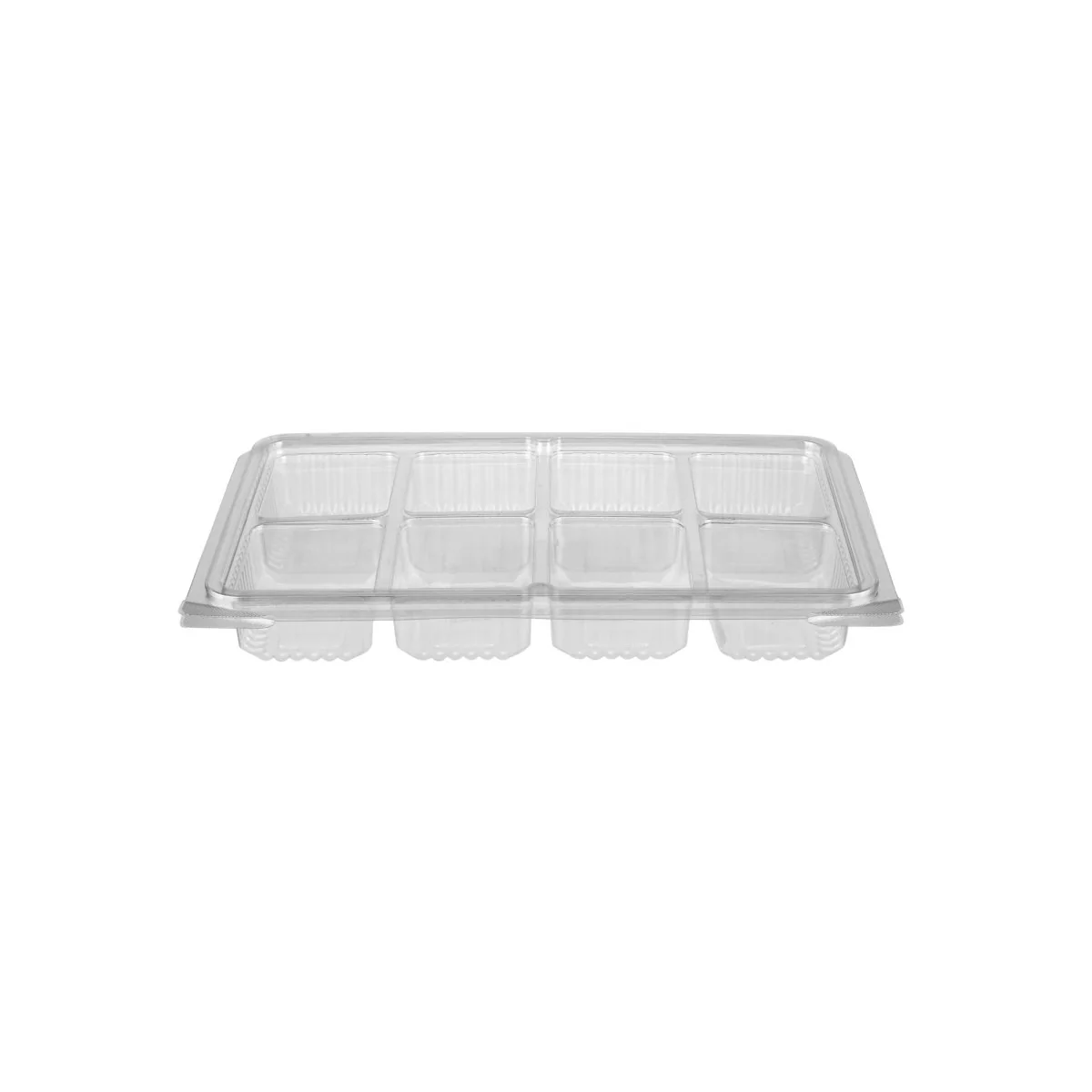 Clear compartment Clamshell PET container - Image 23