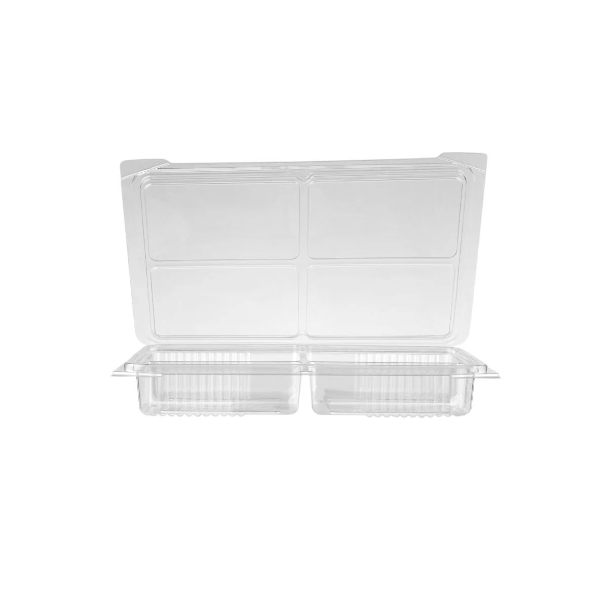 Clear compartment Clamshell PET container - Image 29