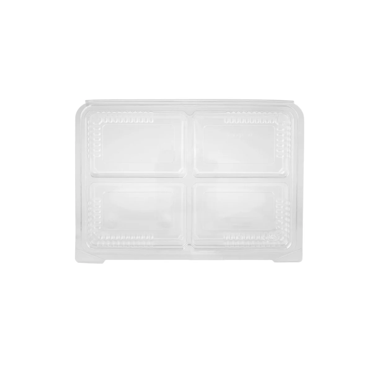 Clear compartment Clamshell PET container - Image 30