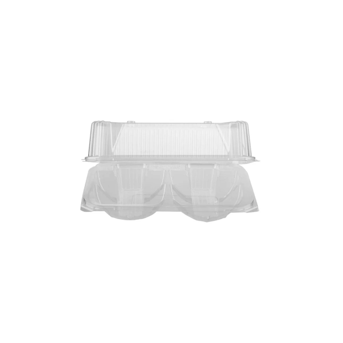 Clear Donut Clamshell container - Image 3