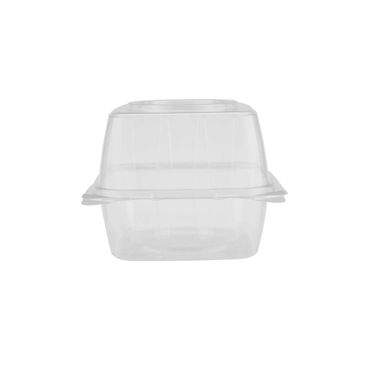Clear Hinged  Croissant Container
