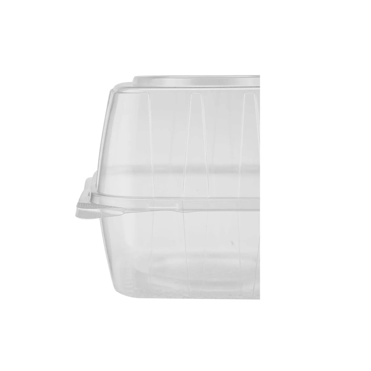 Clear Hinged  Croissant Container - Image 6