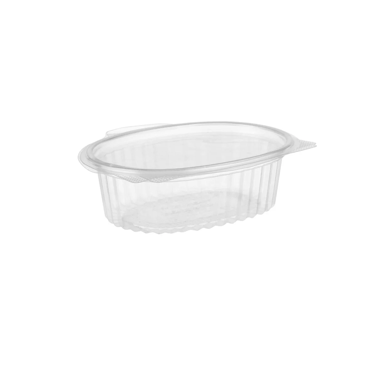 Clear Hinged Oval Container 250 Pieces - Image 3