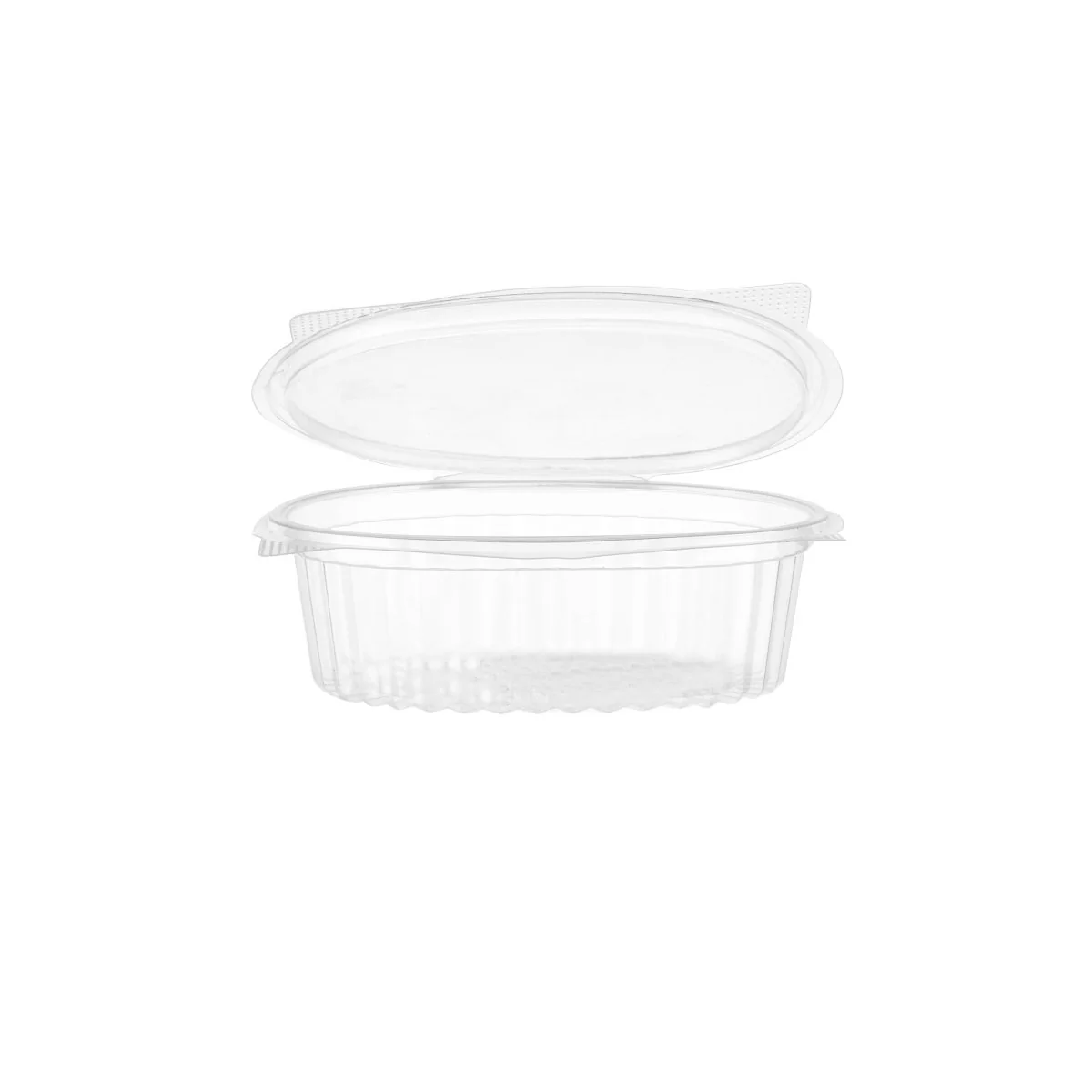 Clear Hinged Oval Container 250 Pieces - Image 4