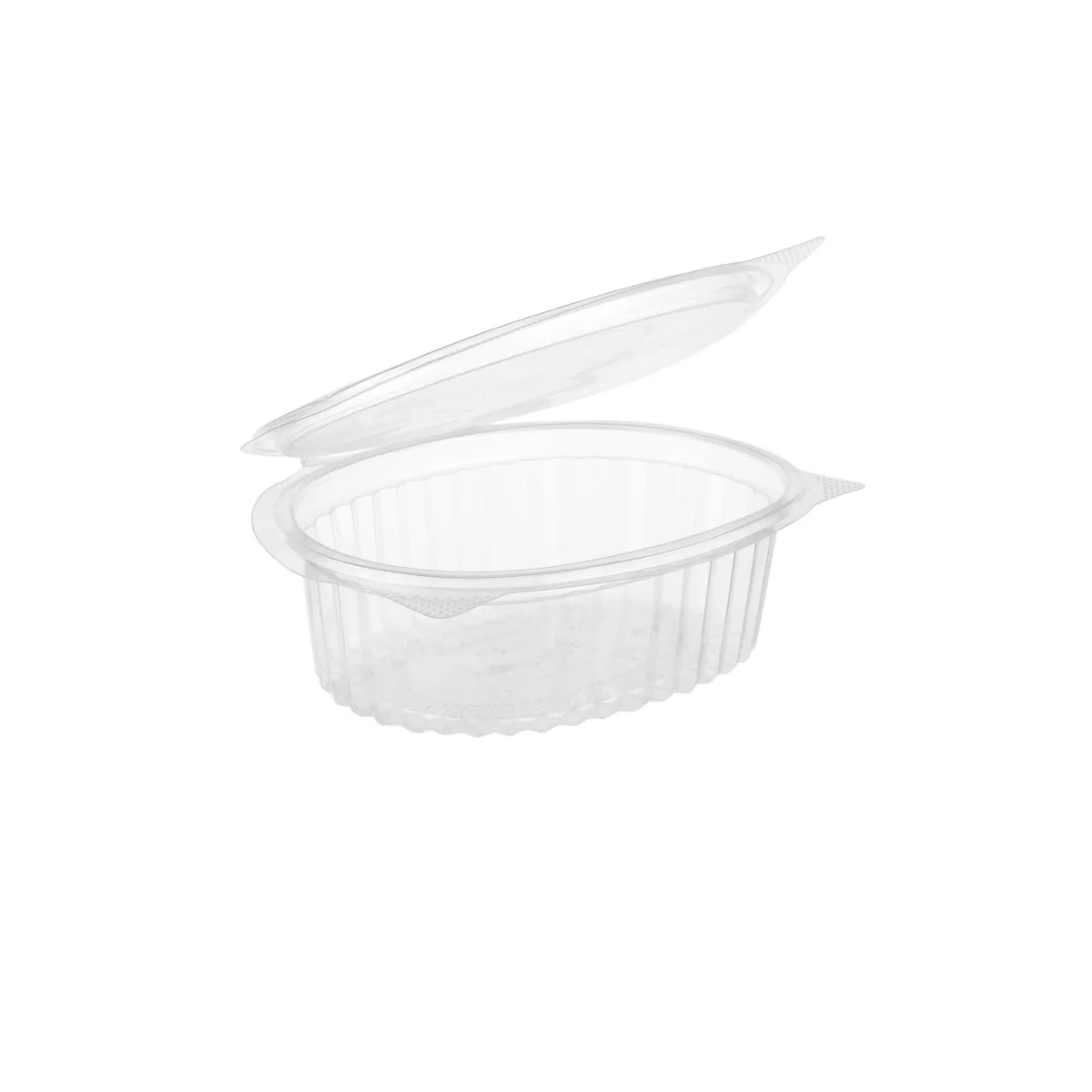Clear Hinged Oval Container 250 Pieces - Image 5