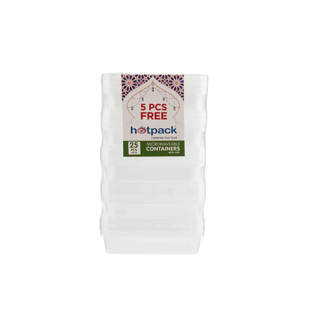 Clear Microwavable Container 500ml Value Pack - Image 2