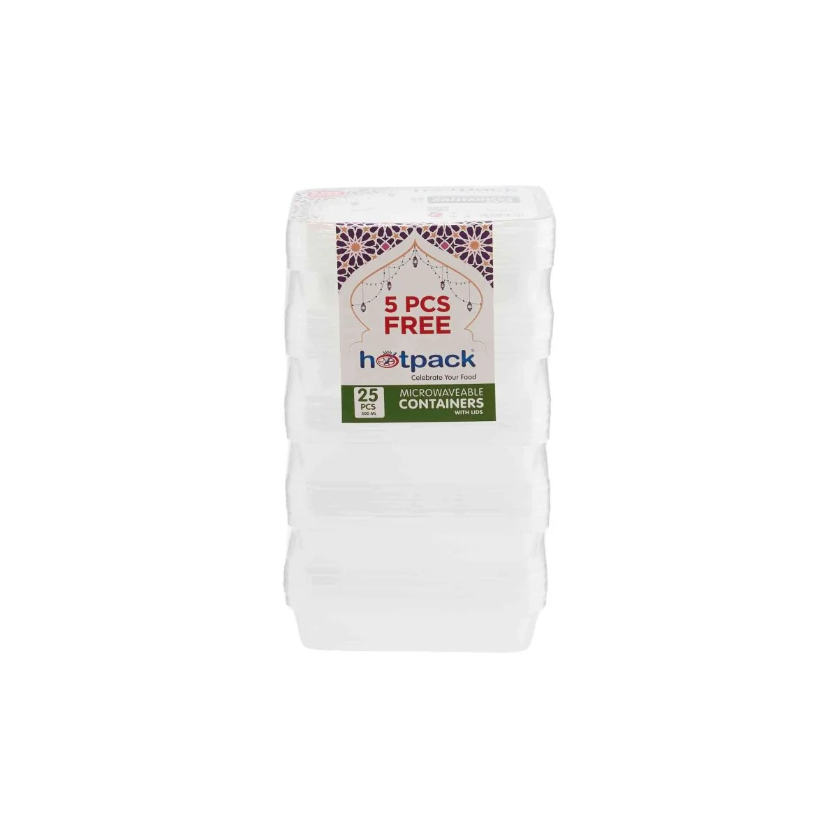 Clear Microwavable Container 500ml Value Pack - Image 3
