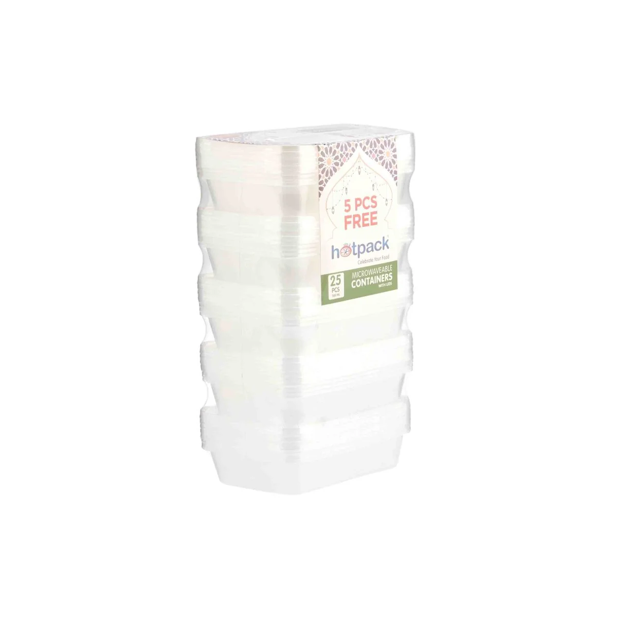 Clear Microwavable Container 500ml Value Pack - Image 4