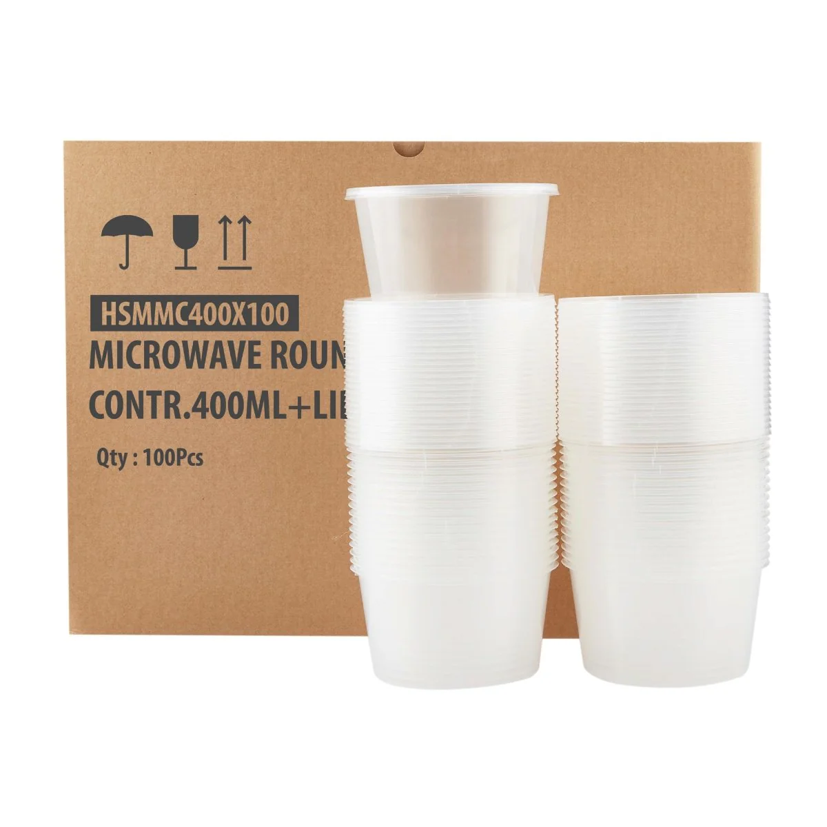 Clear Microwaveable Container With Lid - Image 11
