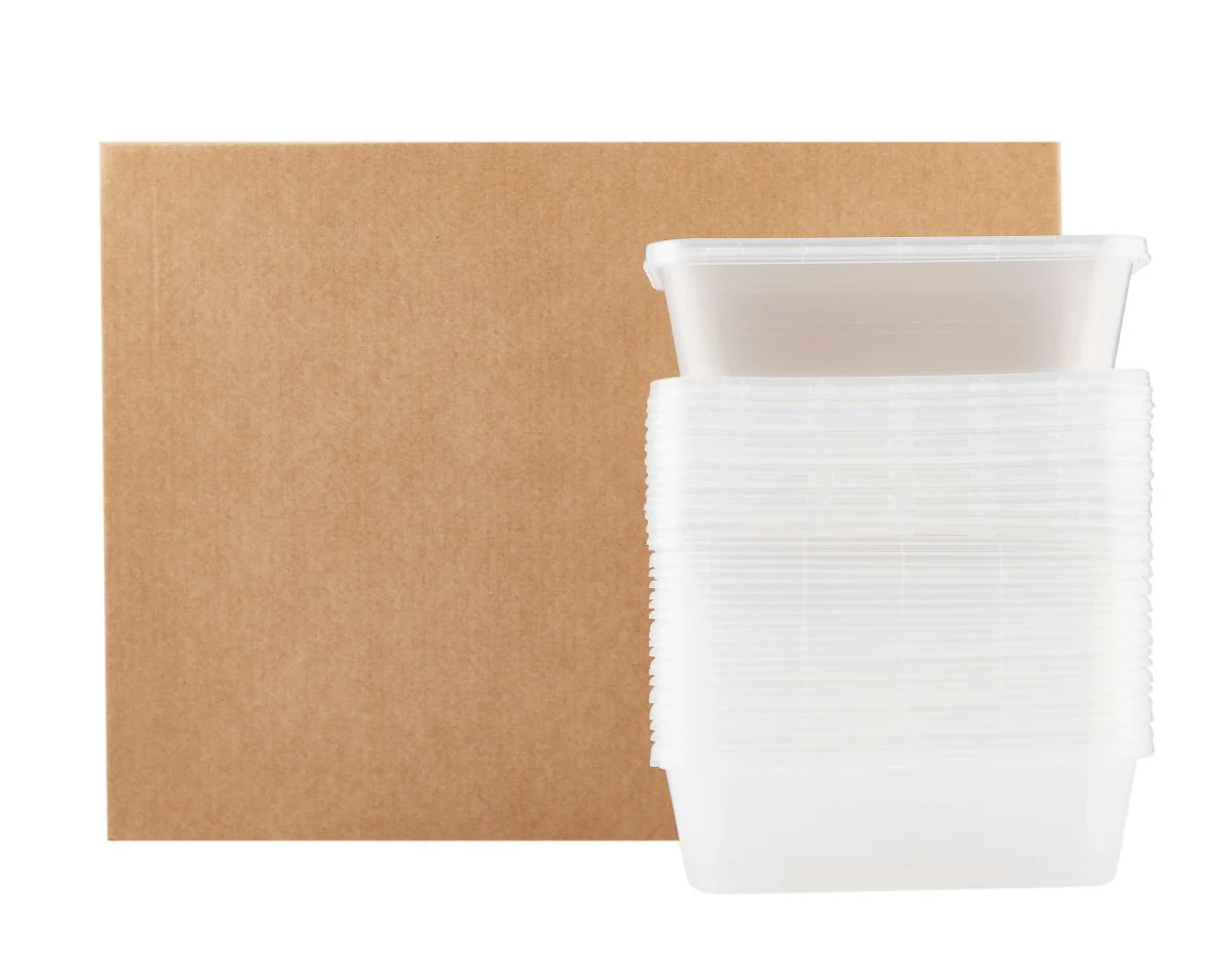 Clear Microwaveable Container With Lid - Image 22