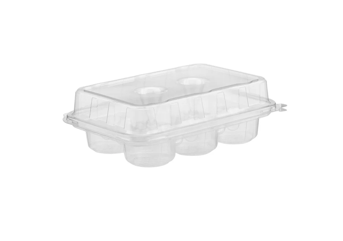 Clear PET Muffin/ Cupcake Tray 250 Pieces - Image 4