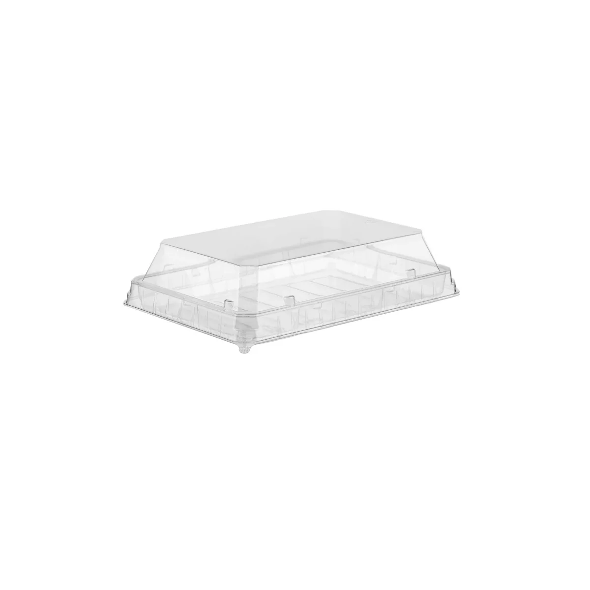 Clear PET Pastry Container With Lid 300 Pieces
