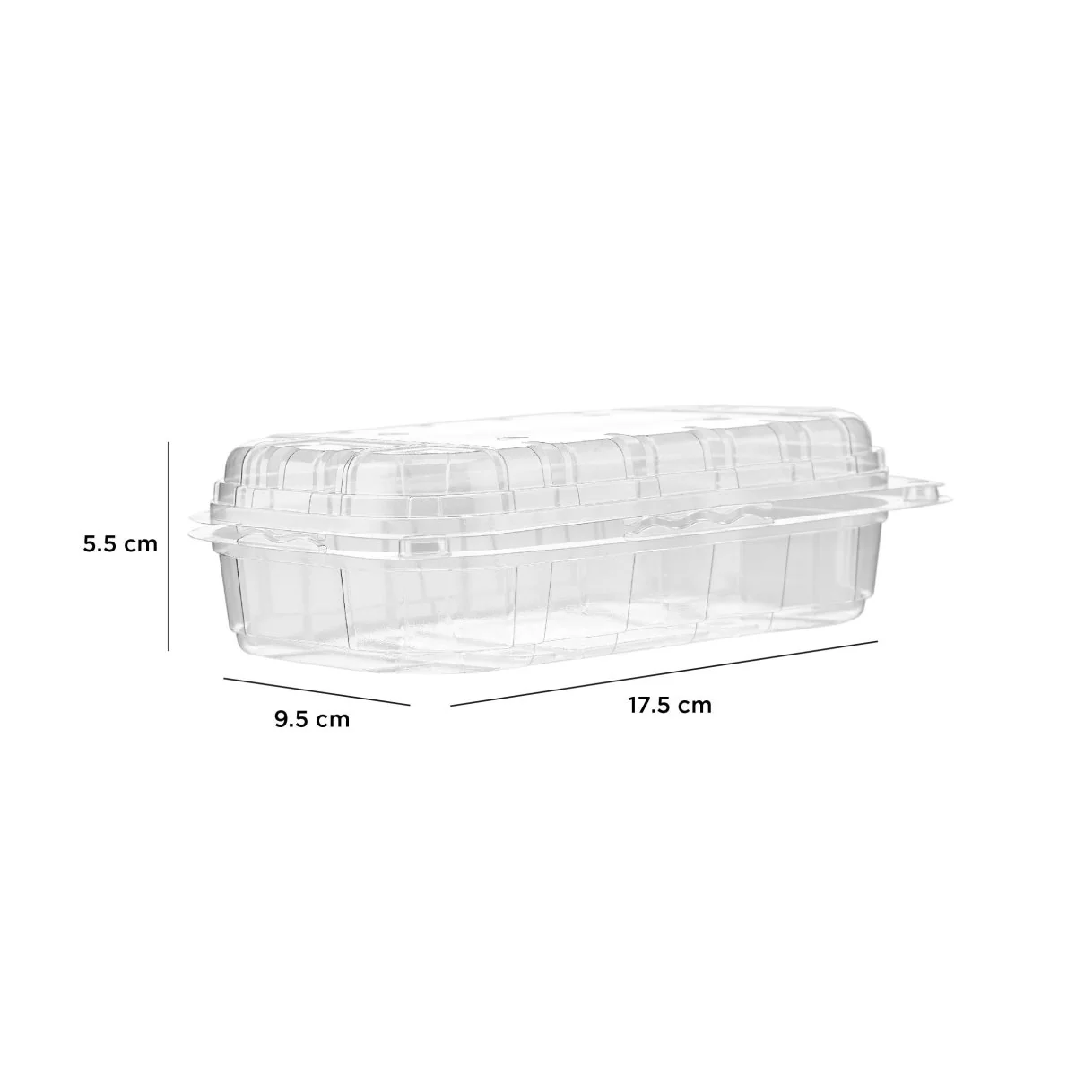 Clear PET Punnet Hinged Container - Image 14