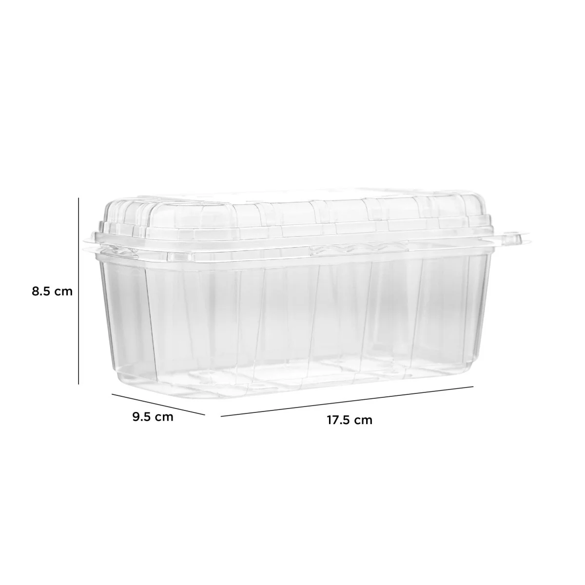 Clear PET Punnet Hinged Container - Image 19