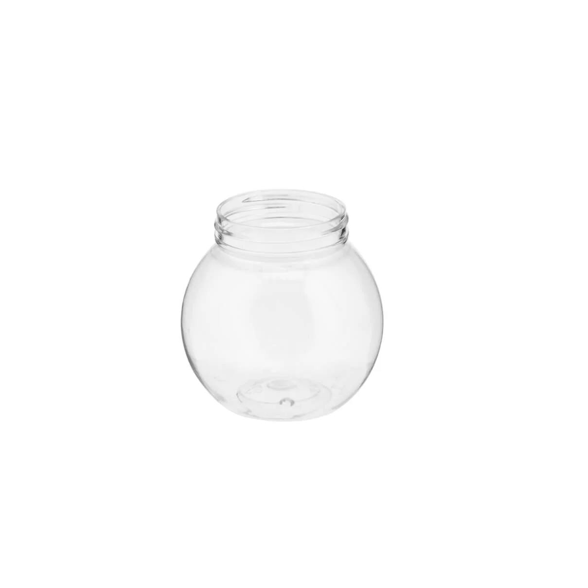 Clear Plastic Dessert Jar Pot With Lid - Image 6