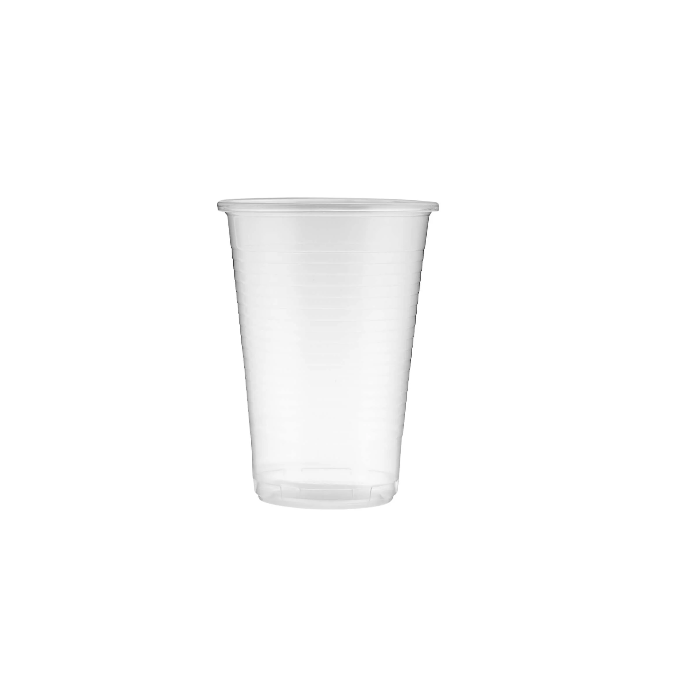 Clear Plastic Drinking Cup - Image 3