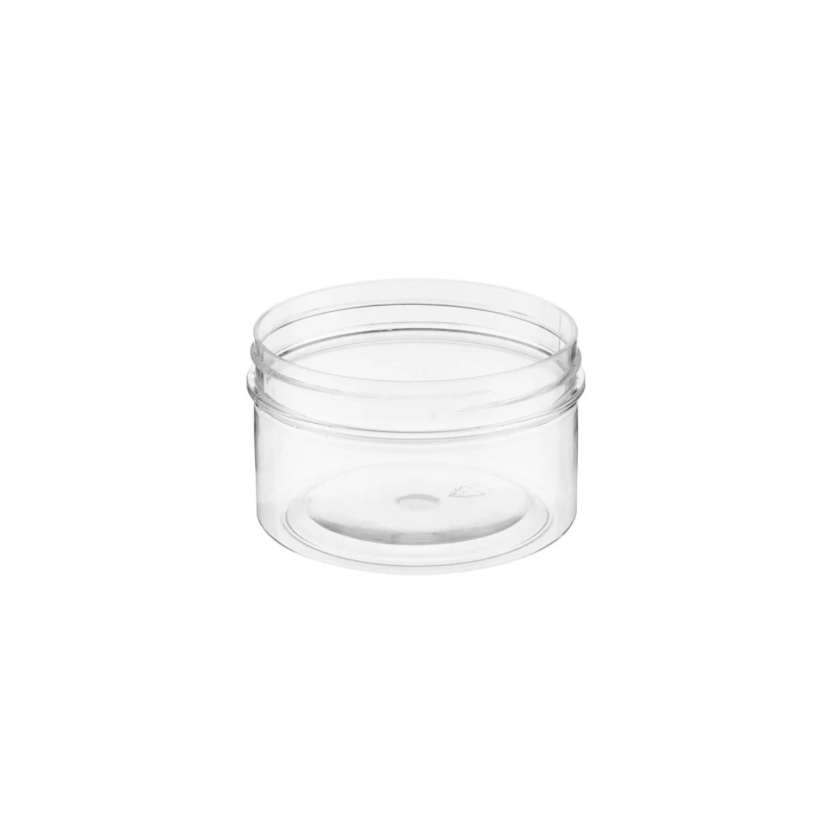 Clear Plastic Jar with Lid - Image 4