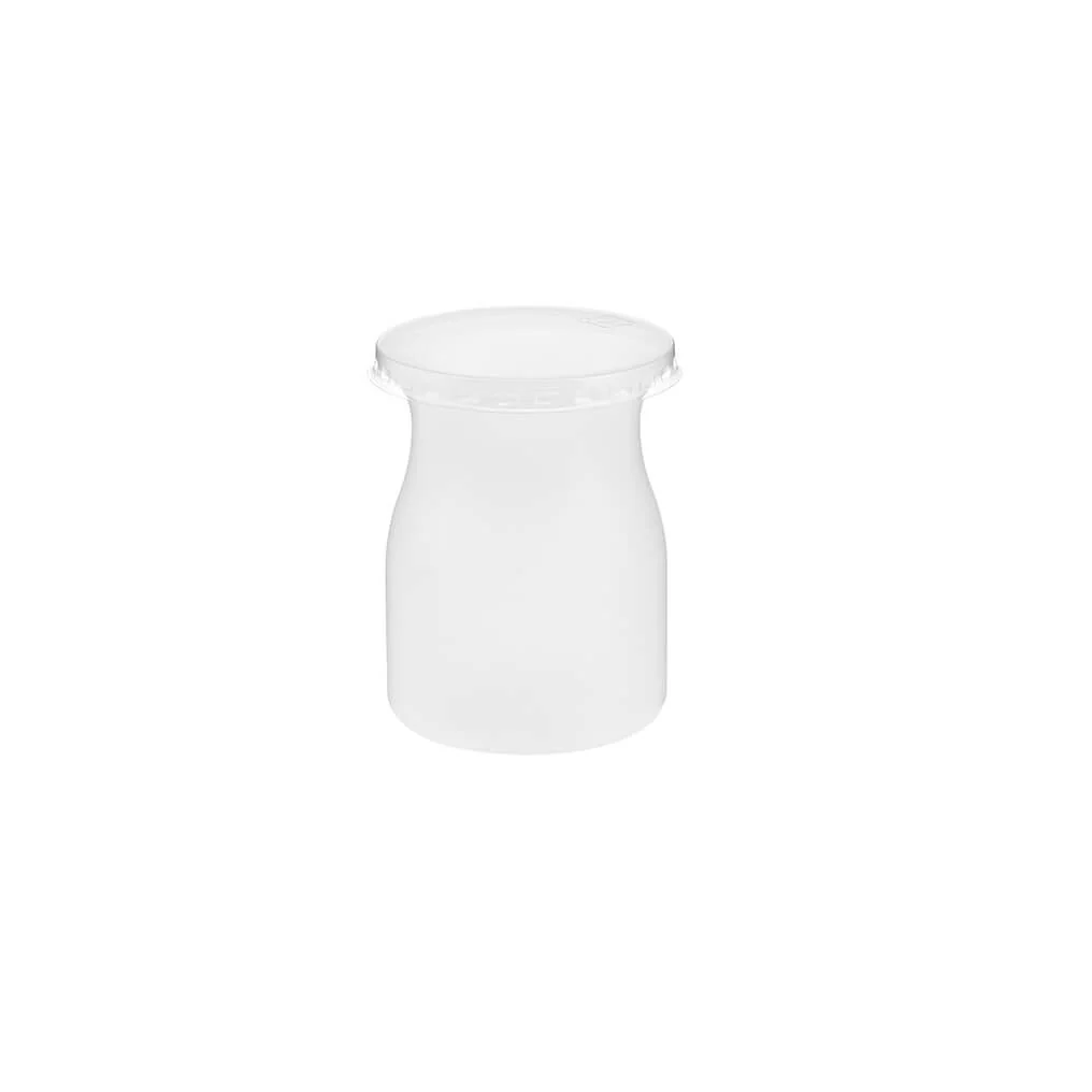 Clear Plastic Pudding Cup With Lid - Image 7
