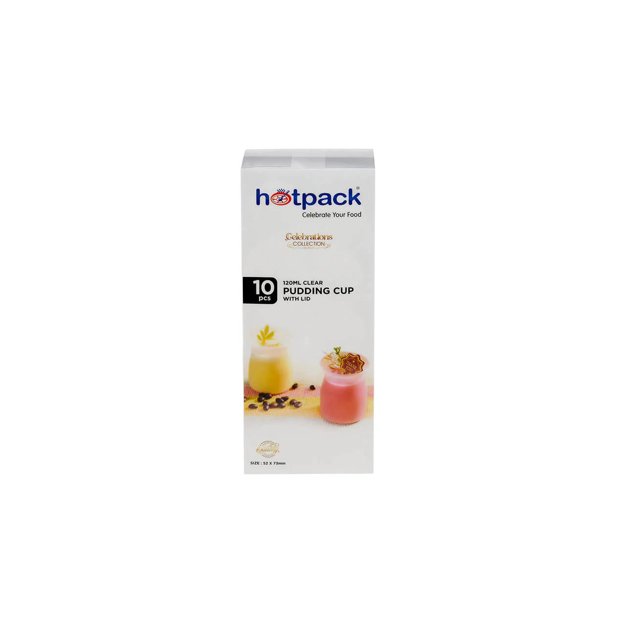Clear Plastic Pudding Cup With Lid - Image 9