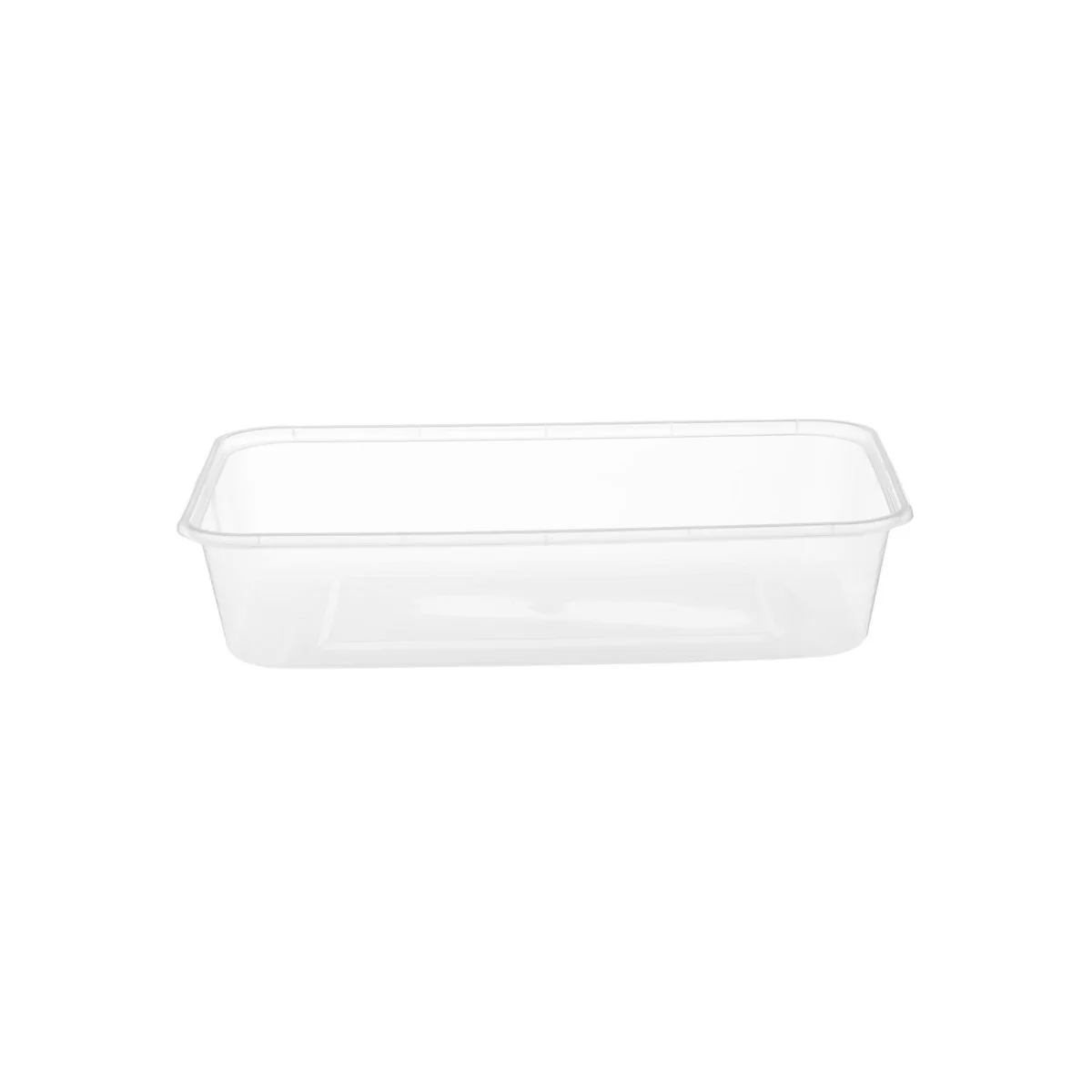 Clear Rectangle Microwave Container - Image 4