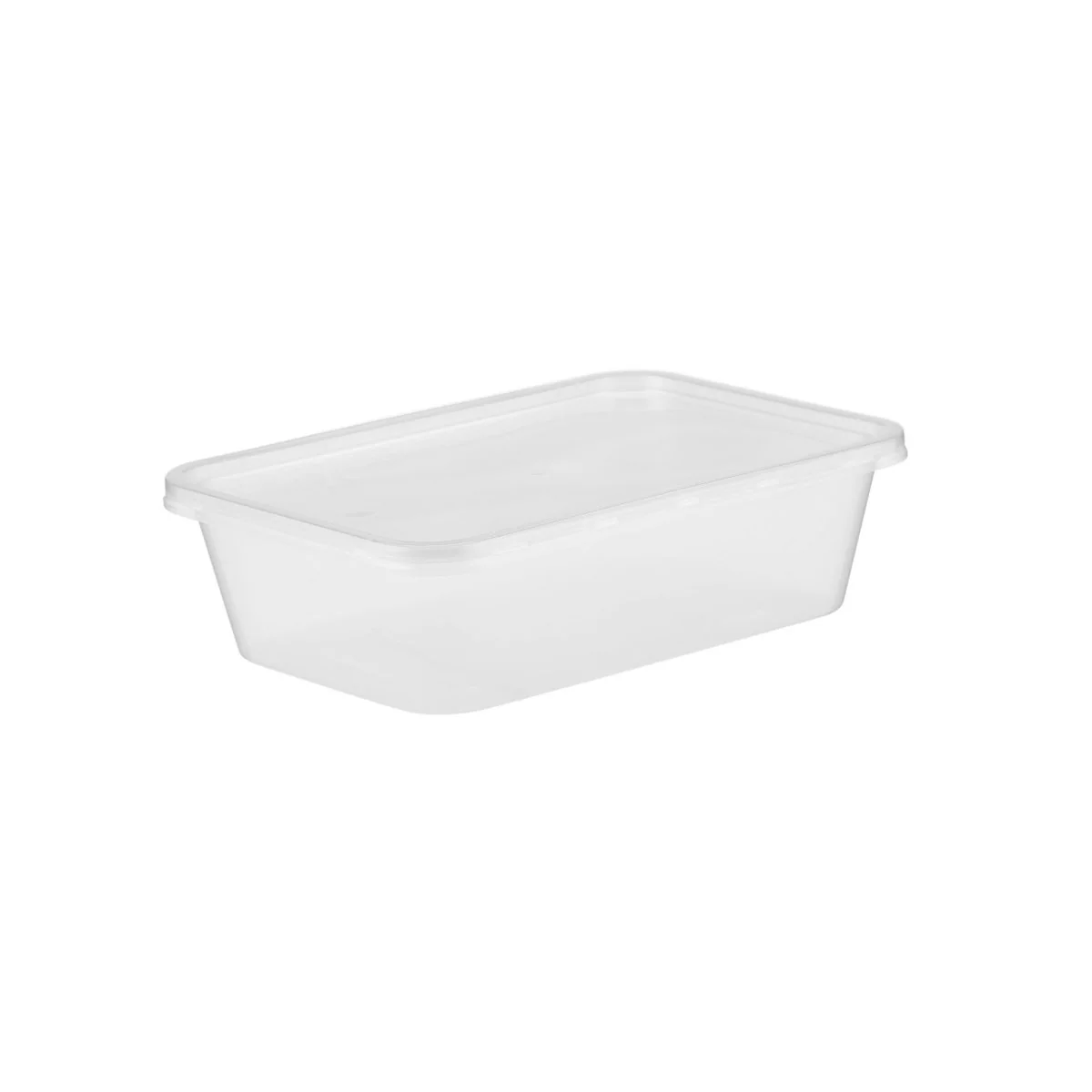 Clear Rectangle Microwave Container - Image 6