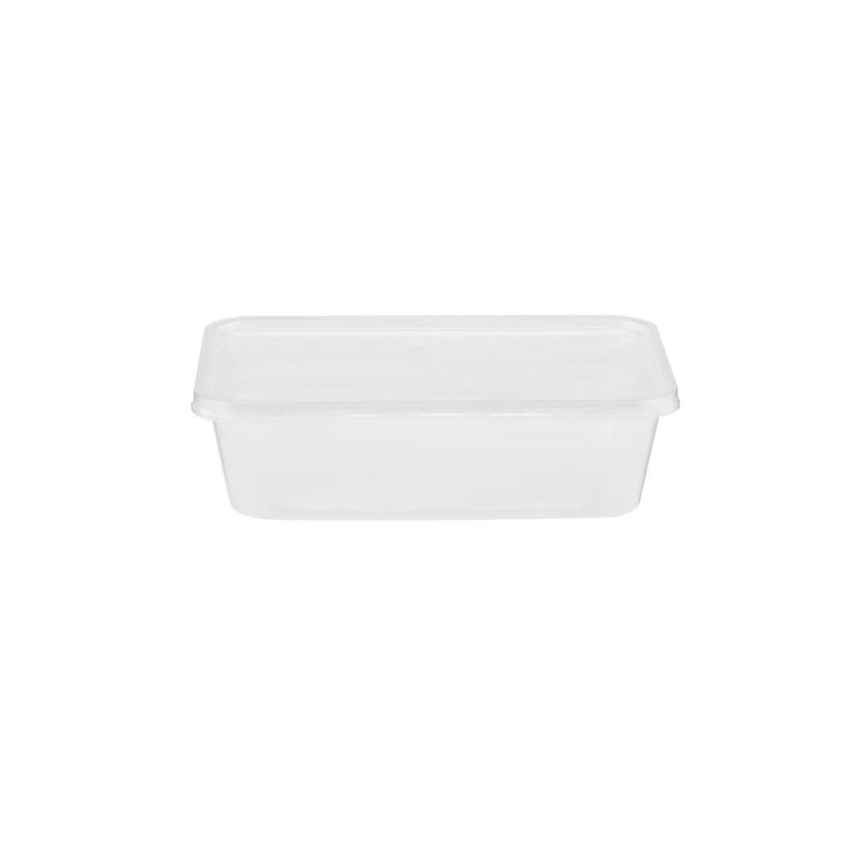 Clear Rectangle Microwave Container - Image 7