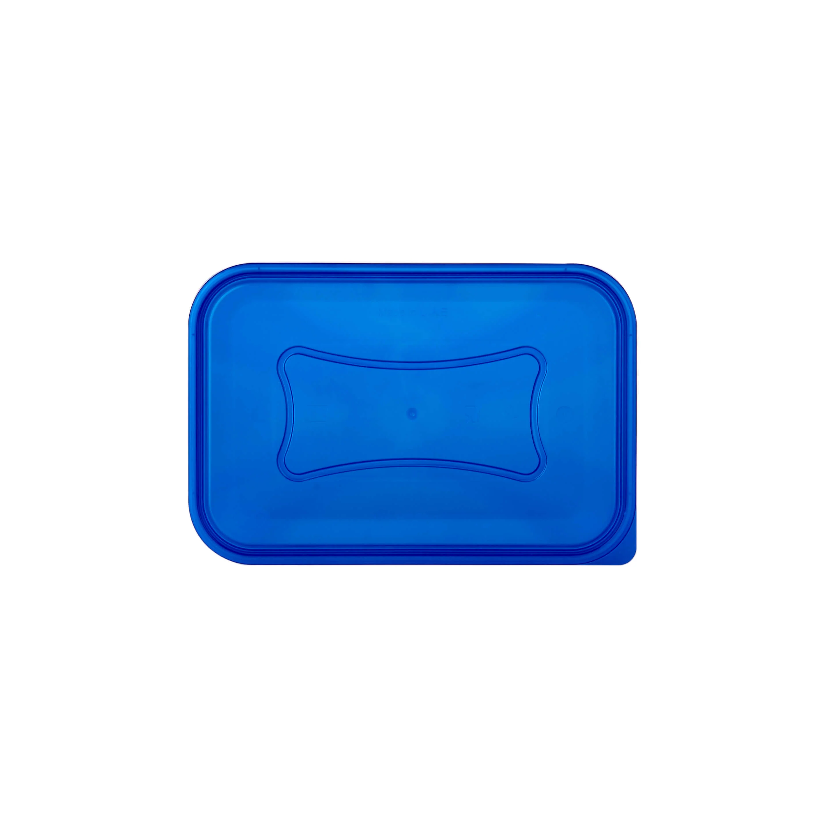 Clear Rectangular Heavy Duty Microwave Container with Color Lids - Image 23