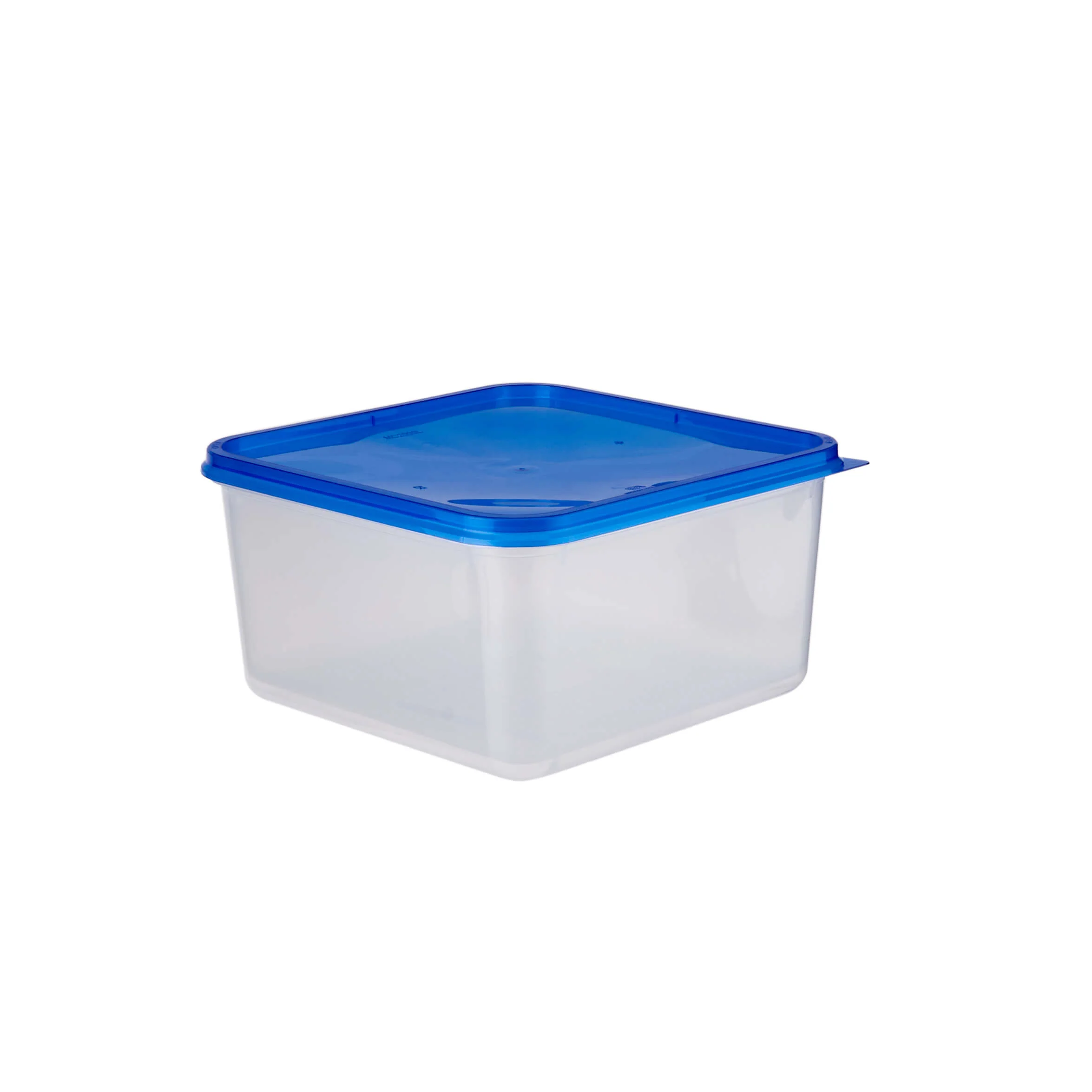 Clear Rectangular Heavy Duty Microwave Container with Color Lids - Image 88