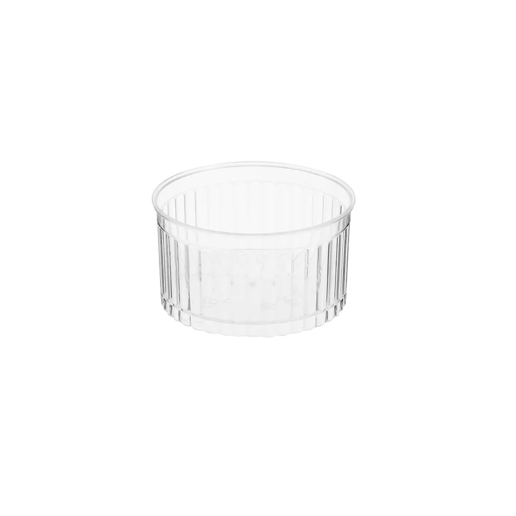 Clear Round Ramekin Plastic Cup - Image 11