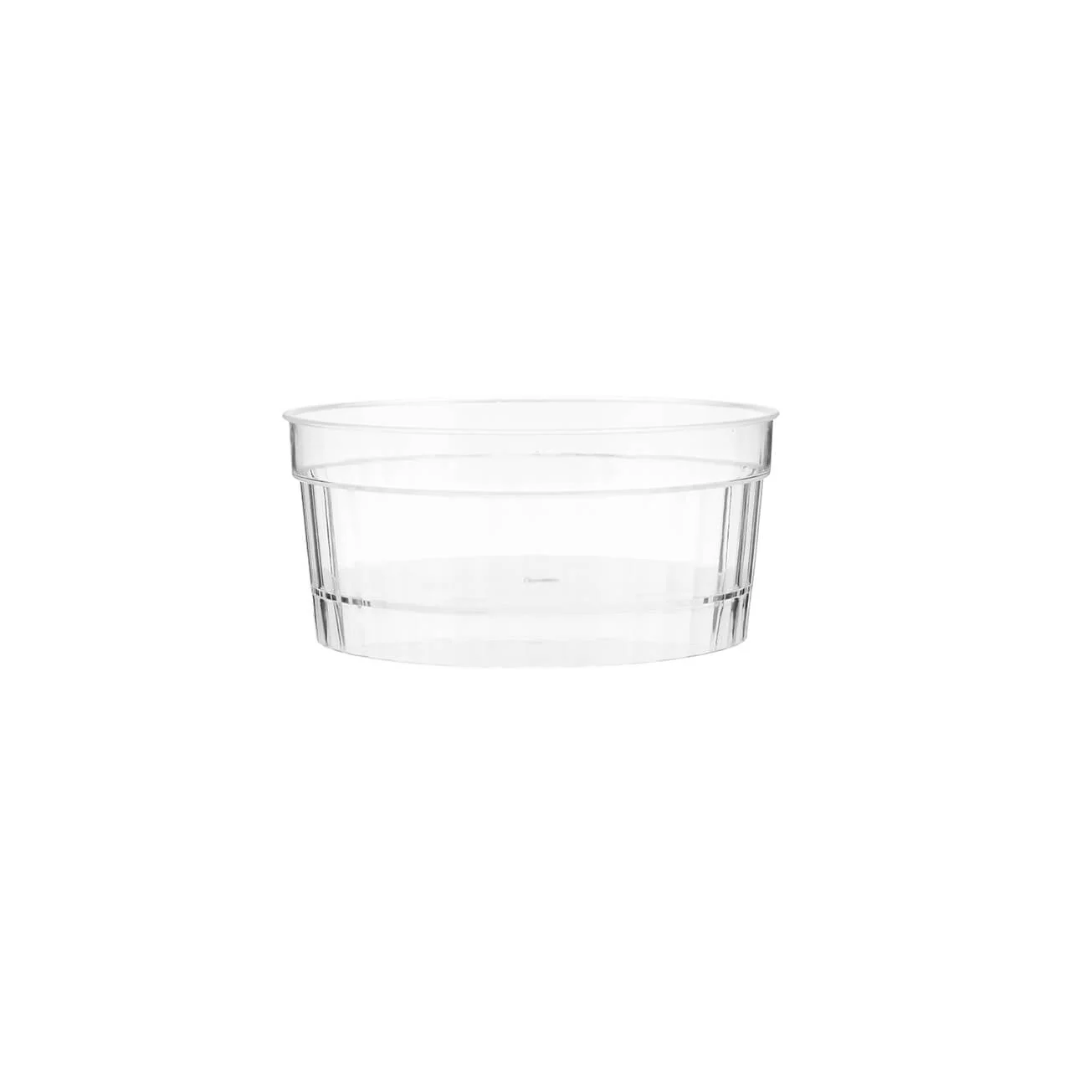 Clear Round Ramekin Plastic Cup - Image 3