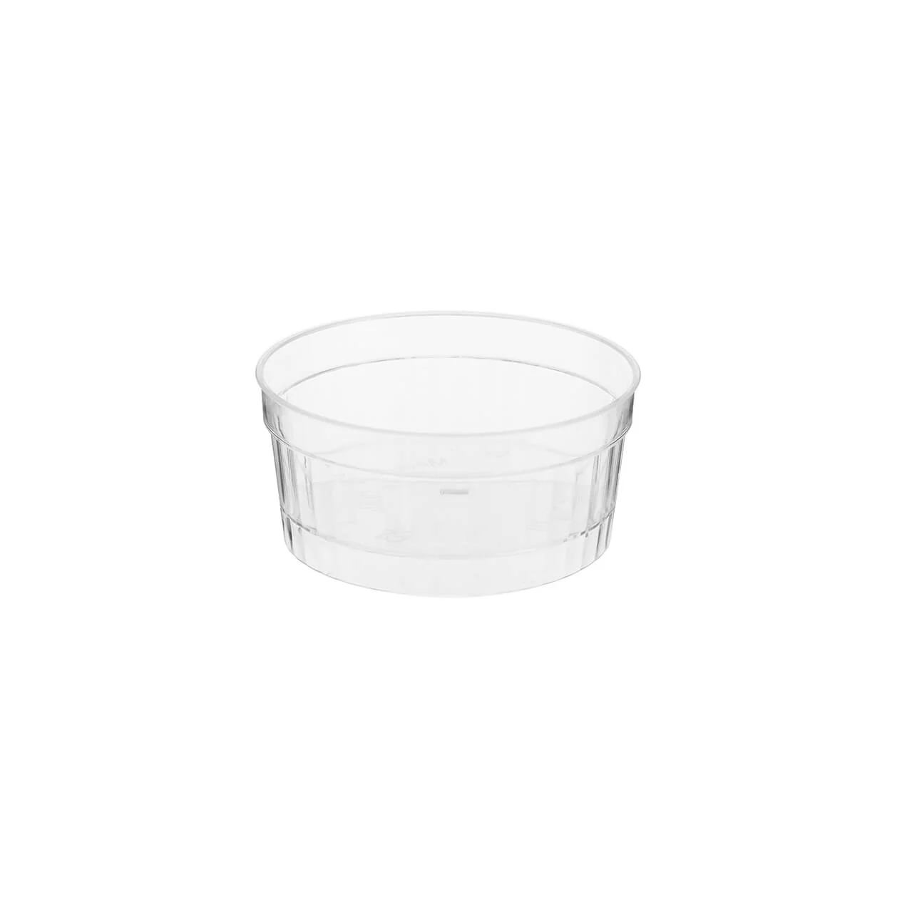 Clear Round Ramekin Plastic Cup - Image 4