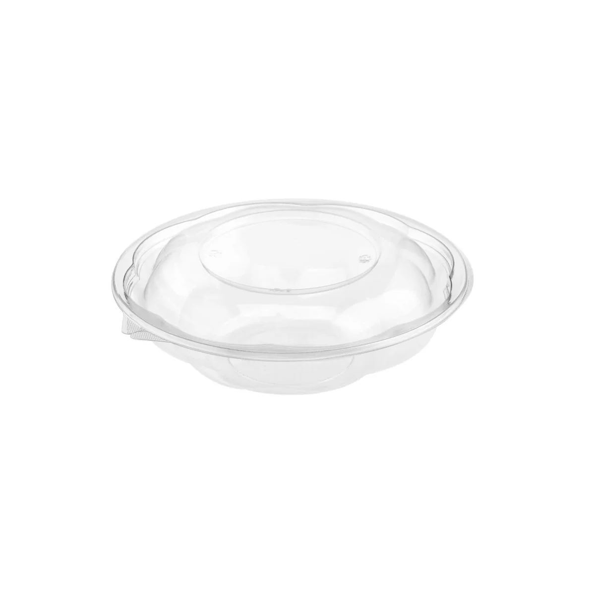 Clear Salad Bowl With Lid - Image 3