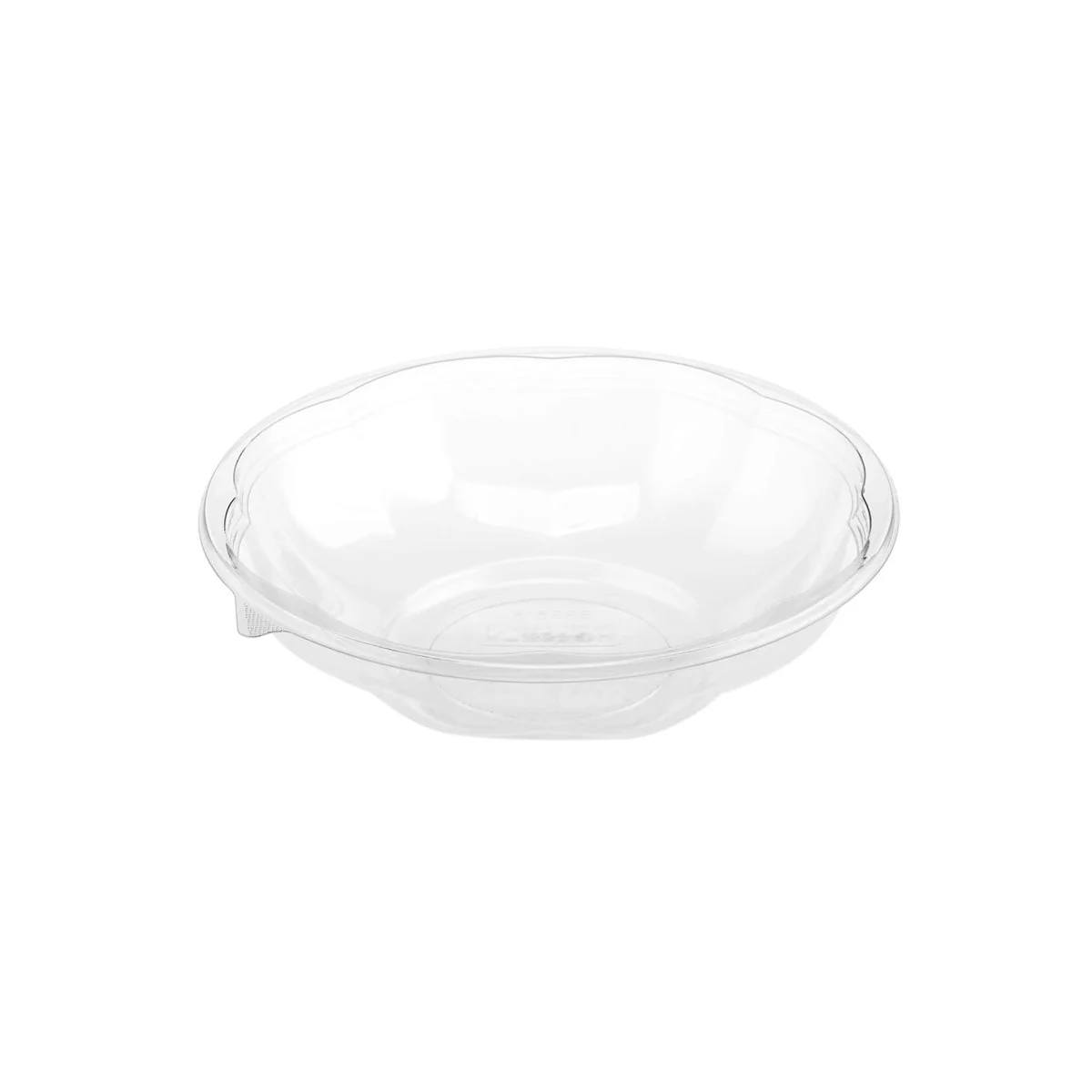 Clear Salad Bowl With Lid - Image 6
