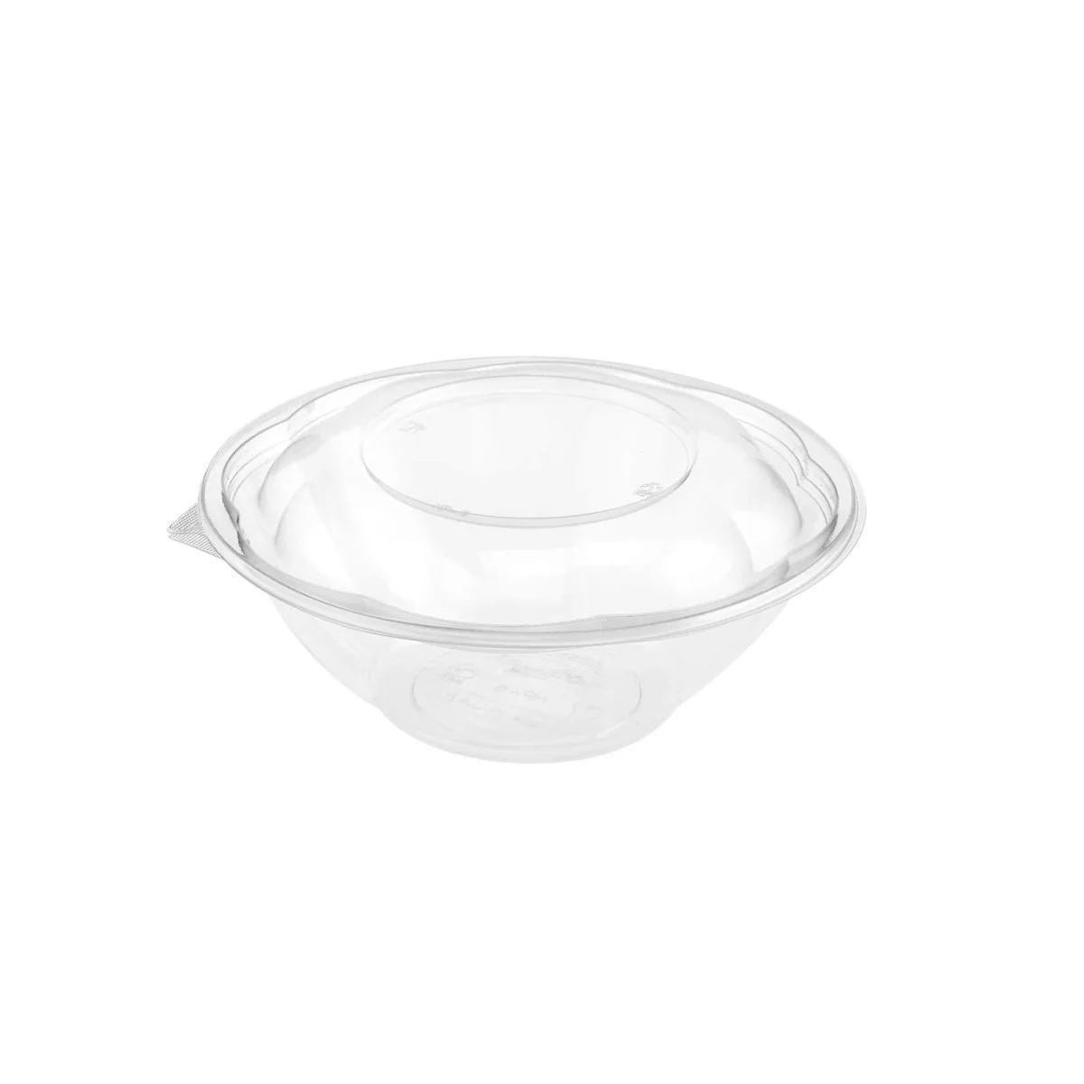 Clear Salad Bowl With Lid - Image 8