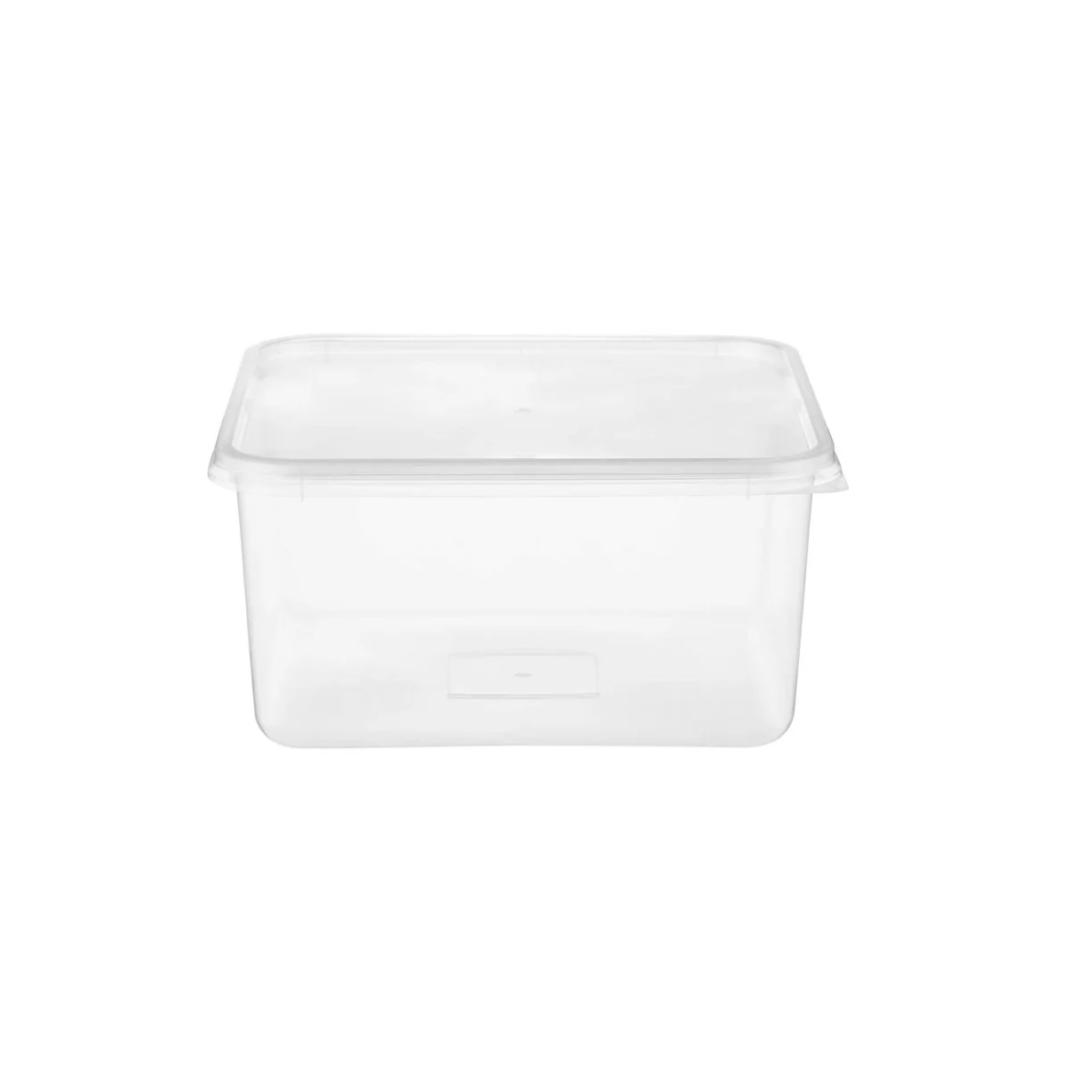 Clear Square Microwave Container