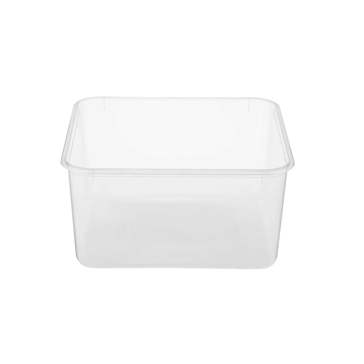 Clear Square Microwave Container - Image 2