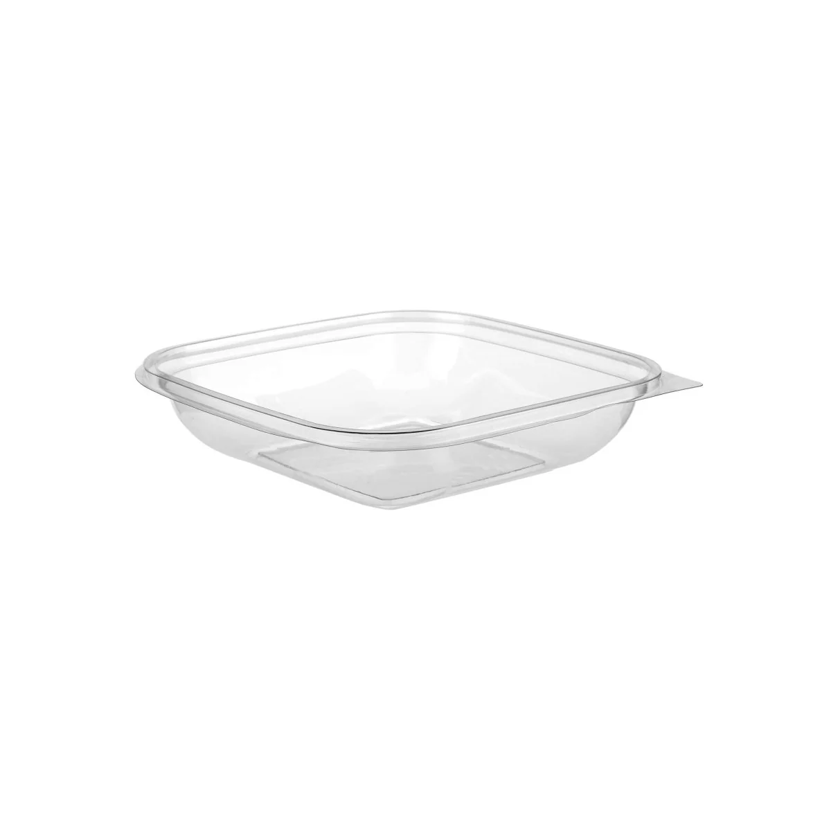 Clear Square Salad Container With Lid - Image 15