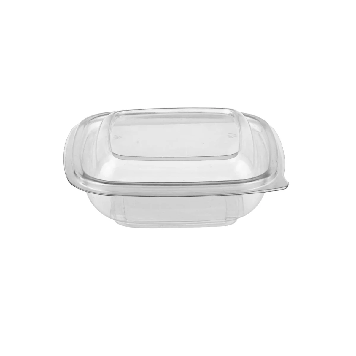 Clear Square Salad Container With Lid - Image 3