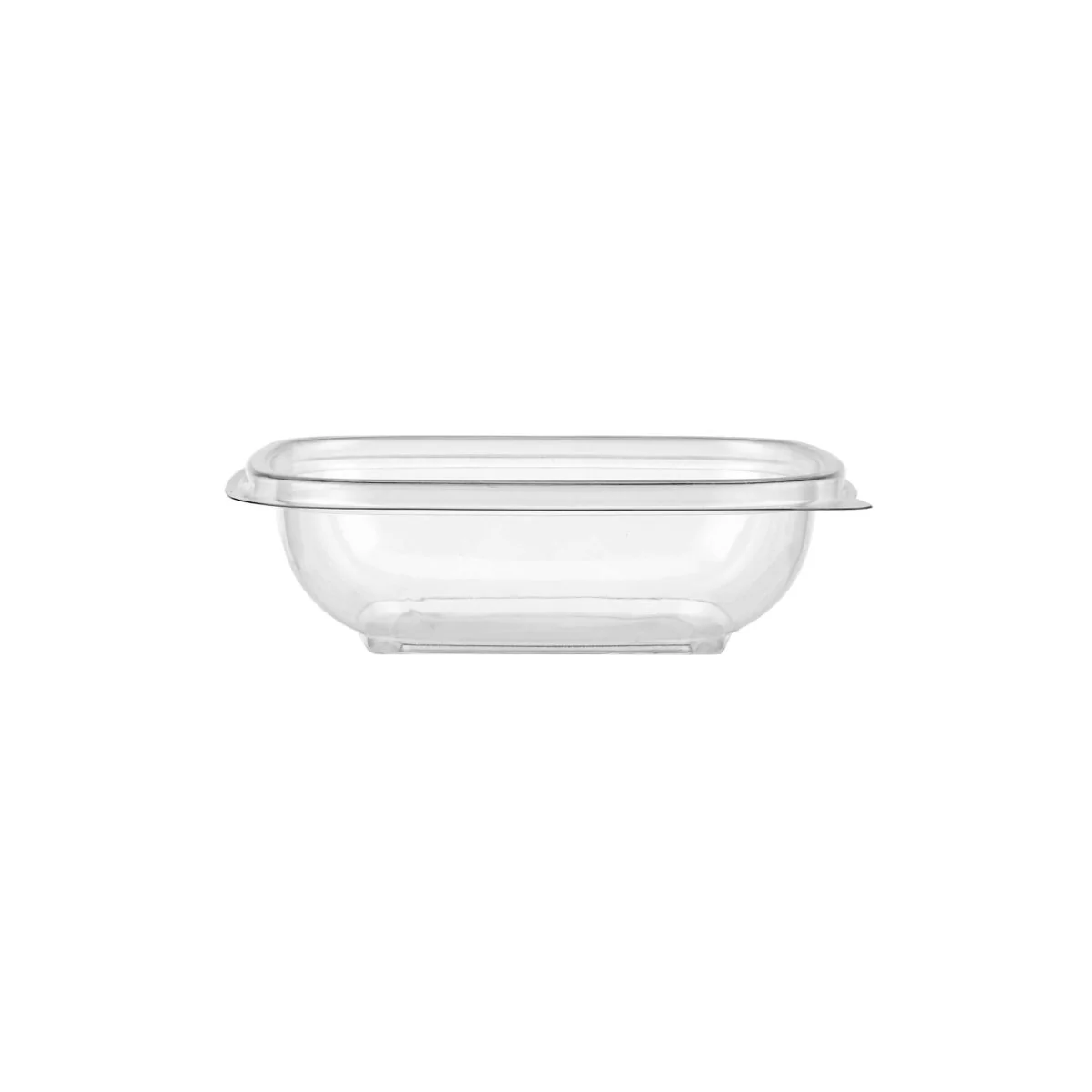 Clear Square Salad Container With Lid - Image 4