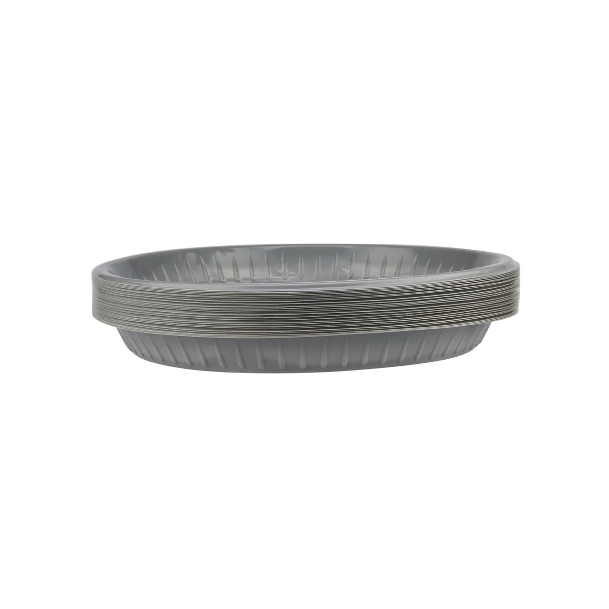 Colored Round Plastic Plate - Image 11