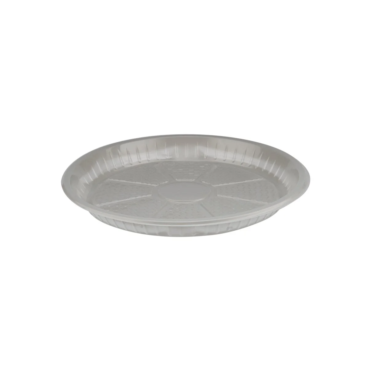 Colored Round Plastic Plate - Image 12