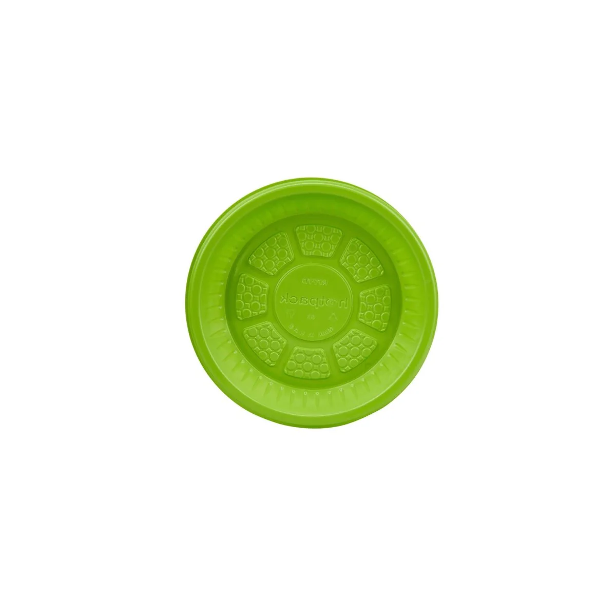 Colored Round Plastic Plate - Image 13