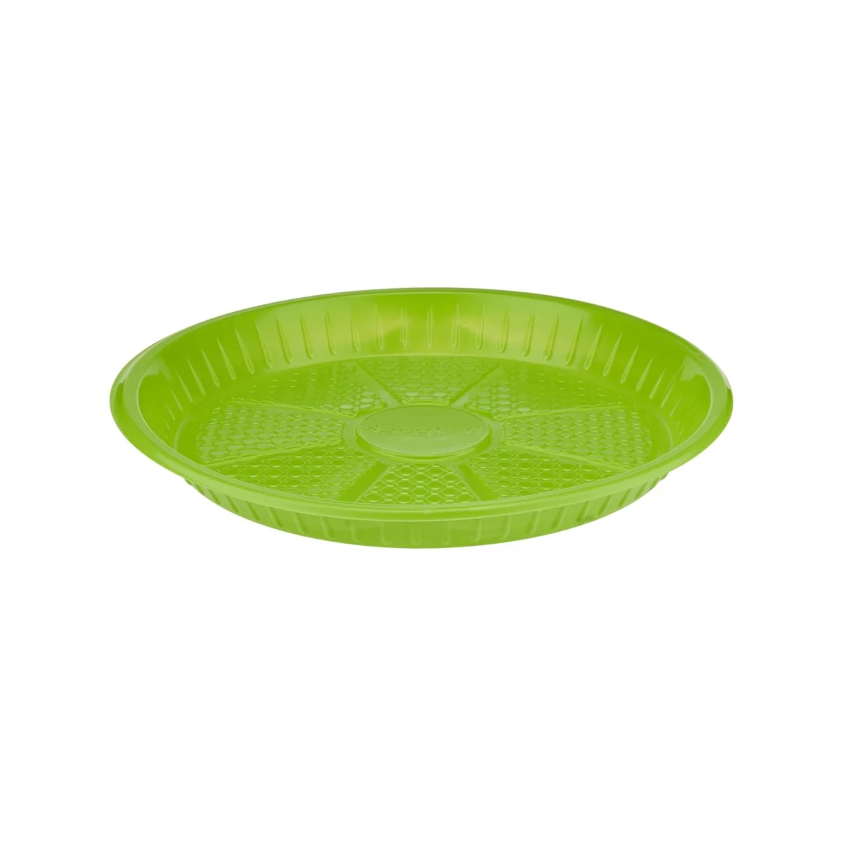 Colored Round Plastic Plate - Image 19
